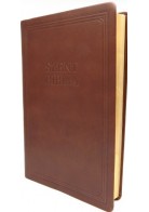 Patmos Biblia - Nagy Barna exkluzív - Regiszteres (bivalybőr + díszdoboz)